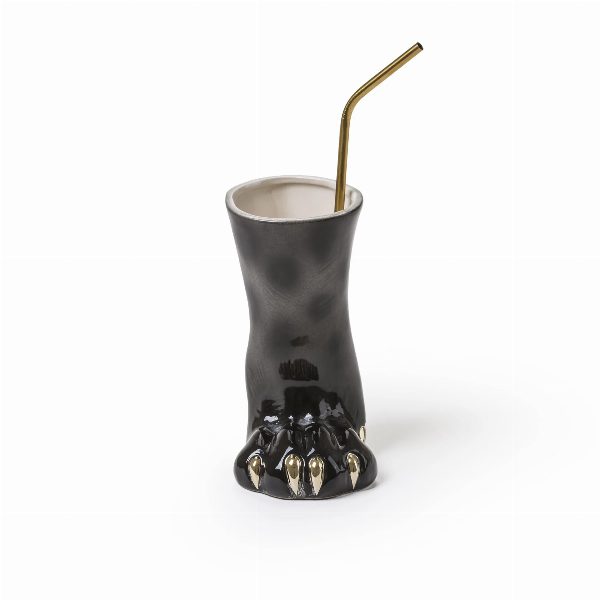 Bicchiere Party Animal Leopard Diesel Living