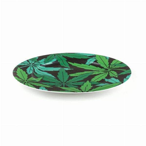 Piatto di Porcellana Weed