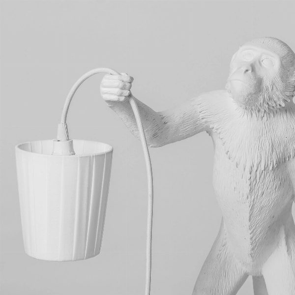 Monkey Paralume Bianco