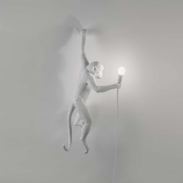 Monkey Lamp Hanging da Esterno Versione Sinistra