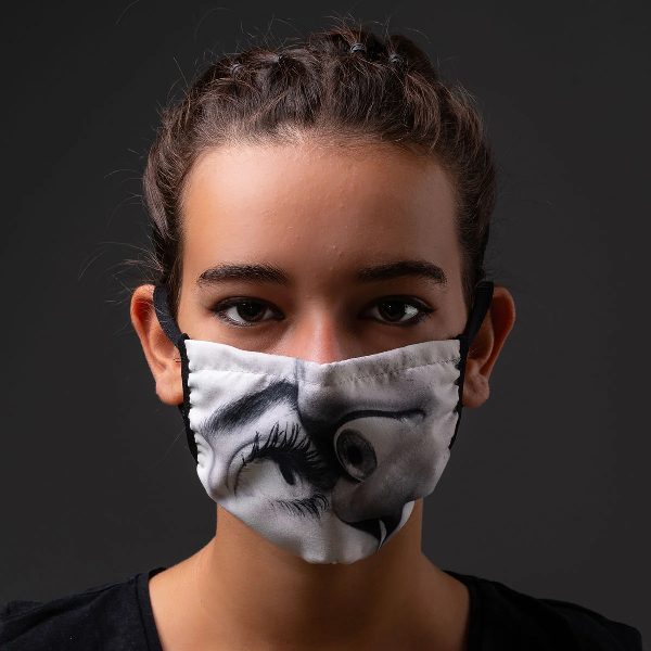 Mascherina per dormire Facemask Toiletpaper