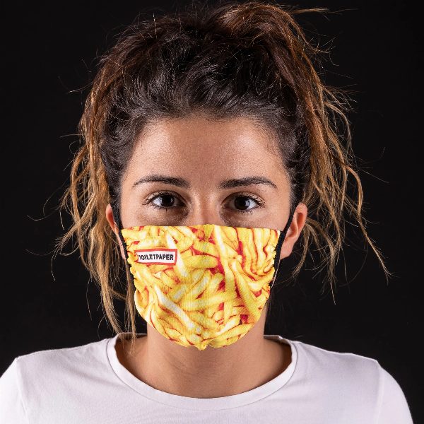 Mascherina per dormire Facemask Toiletpaper