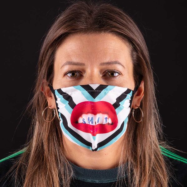 Mascherina per dormire Facemask Toiletpaper
