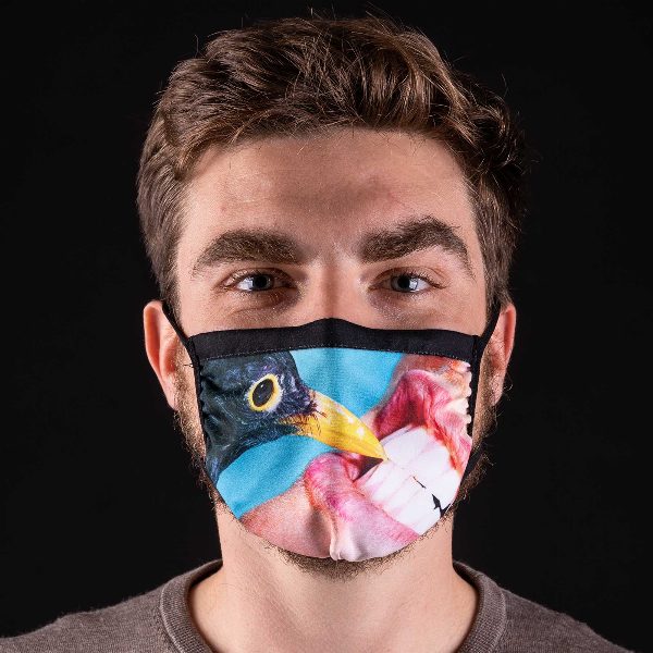 Mascherina per dormire Facemask Toiletpaper