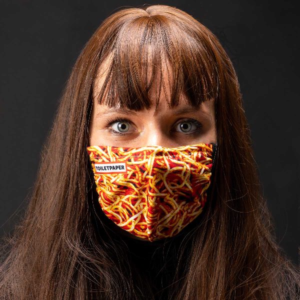 Mascherina per dormire Facemask Toiletpaper