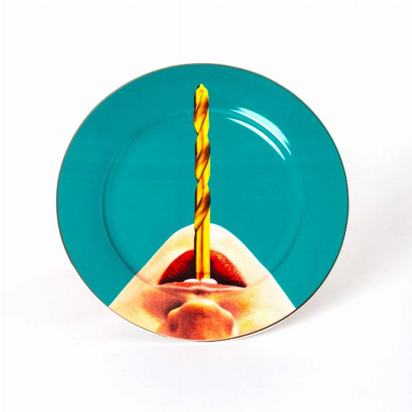 Piatto in Porcelana Toiletpaper