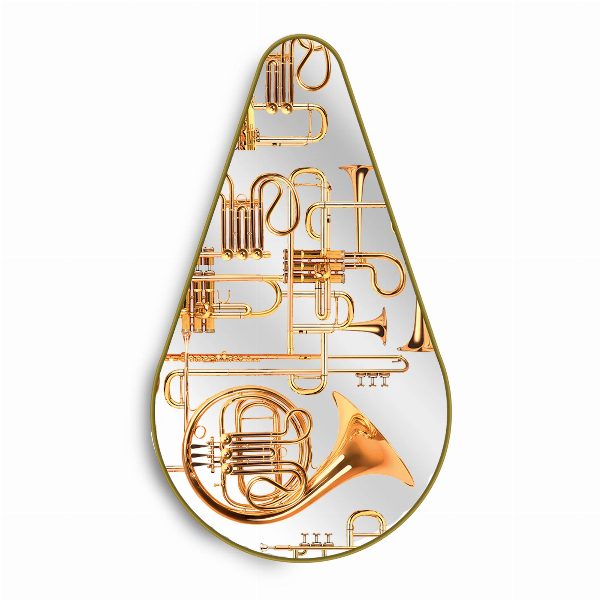 Specchio Gold Frame Pear Toiletpaper