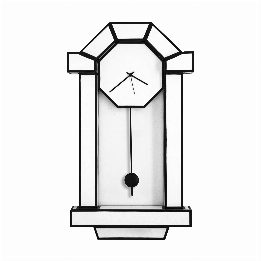 Orologio Cut 'N Paste Grandpa Clock