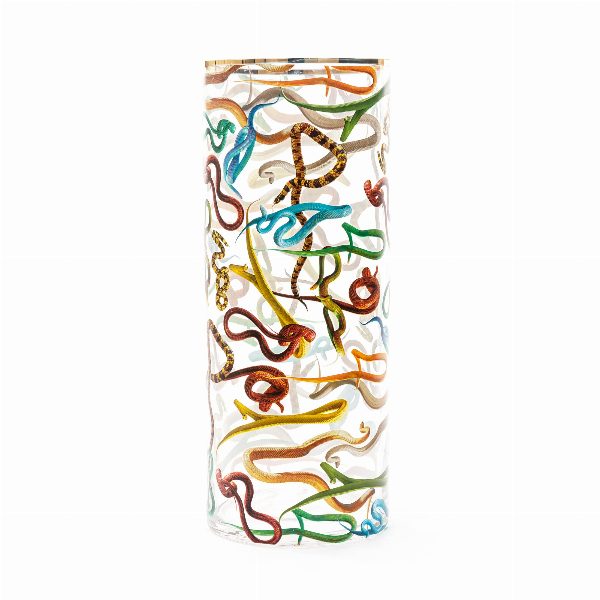 Vaso Cilindrico in Vetro Toiletpaper