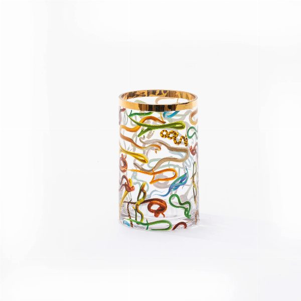 Vaso Cilindrico in Vetro Toiletpaper