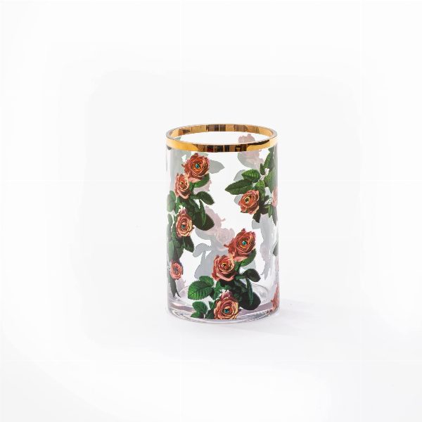 Vaso Cilindrico in Vetro Toiletpaper