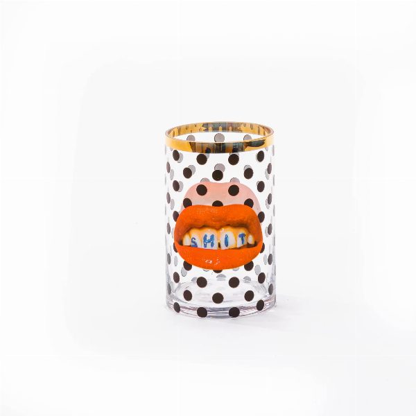 Vaso Cilindrico in Vetro Toiletpaper