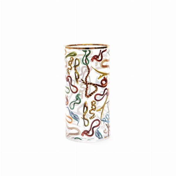 Vaso Cilindrico in Vetro Toiletpaper