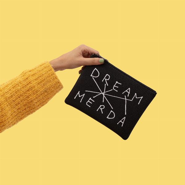 Pochette Dream merda Nero Milano Limona