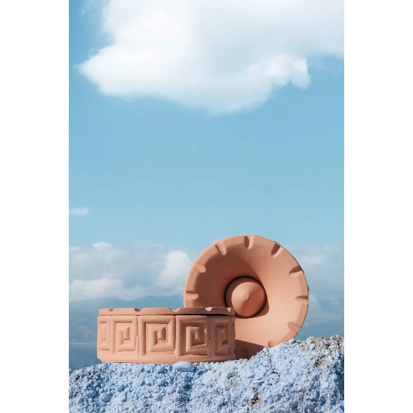 Magna Graecia Posacenere in Terracotta Greche