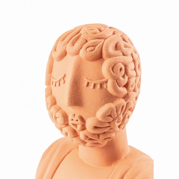 Magna Graecia Busto in Terracotta Man
