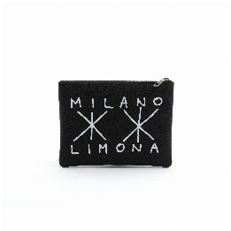 Pochette Milano limona Nero
