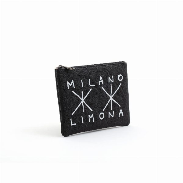 Pochette Milano limona Nero