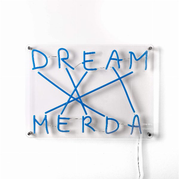 Applique Lampada a LED Dream Merda Milano Limona