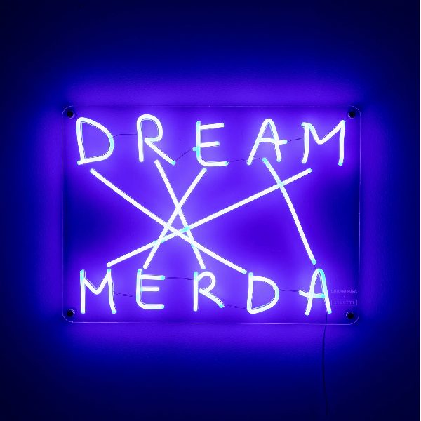 Applique Lampada a LED Dream Merda Milano Limona