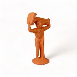 Ercole in terracotta di Magna Grecia