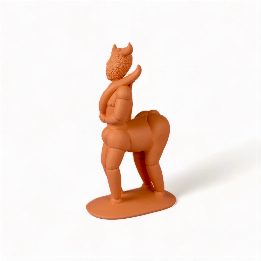 Magna Graecia Statuetta di Terracotta Centauro