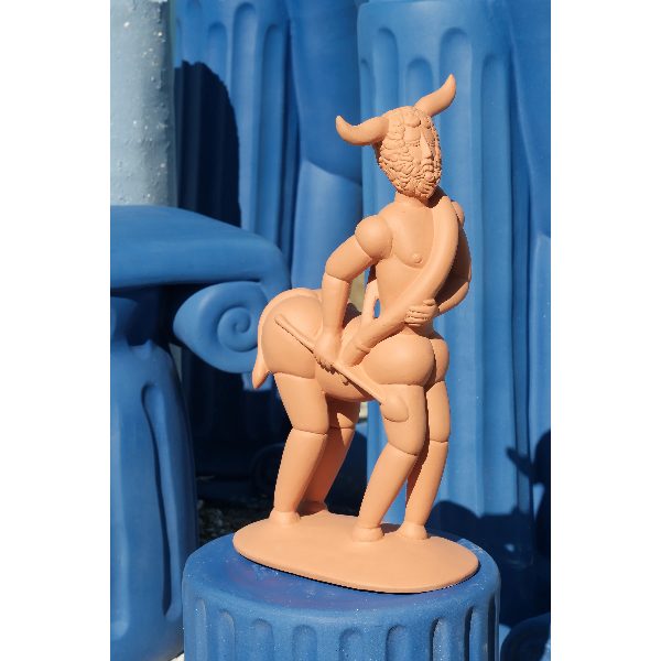 Magna Graecia Statuetta di Terracotta Centauro