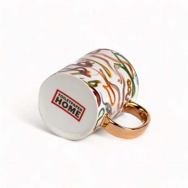 Tazza Porcelain Mug Snakes Toiletpaper
