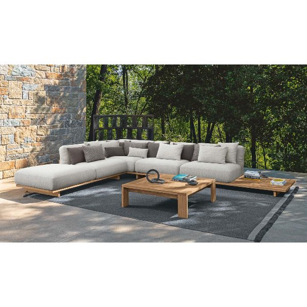 Argo Wood Pouf