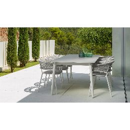 Moon Alu Poltrona pranzo
