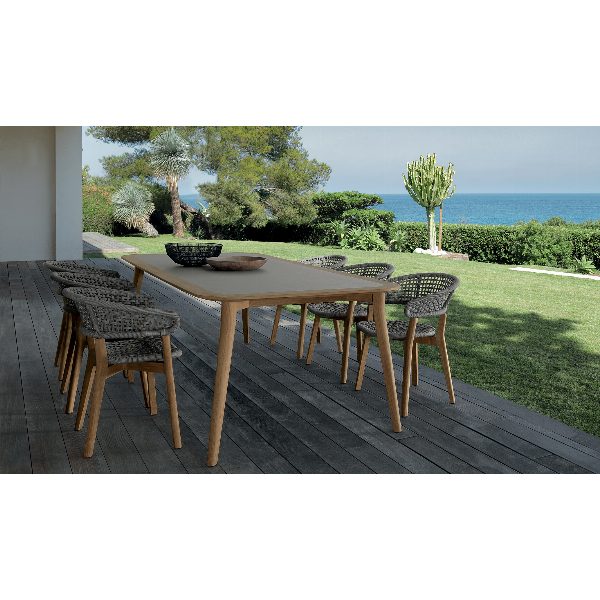Moon Teak Poltrona pranzo