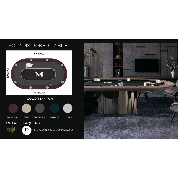 Solaris tavolo da poker