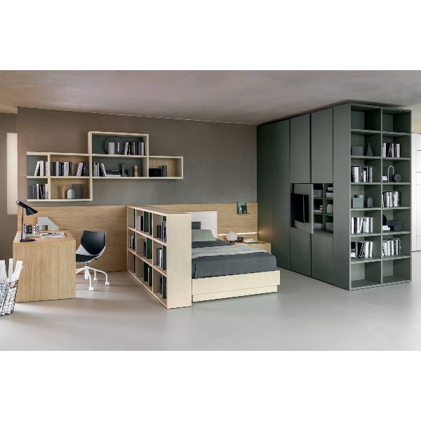 Alterna armadio con modulo porta TV