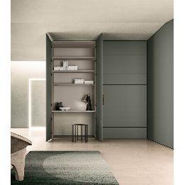 Alterna armadio con modulo scrittoio