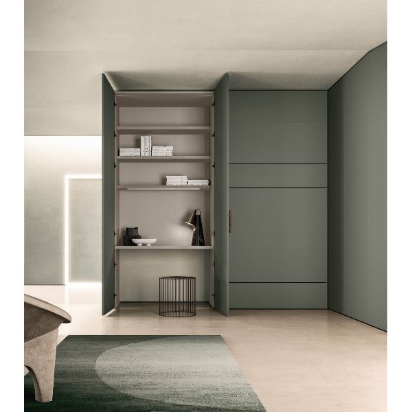 Alterna armadio con modulo scrittoio