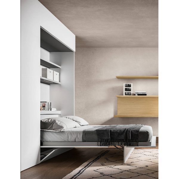 Modulo letto con rete a ribalta