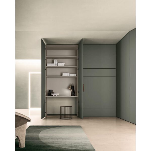 Modulo letto con rete a ribalta