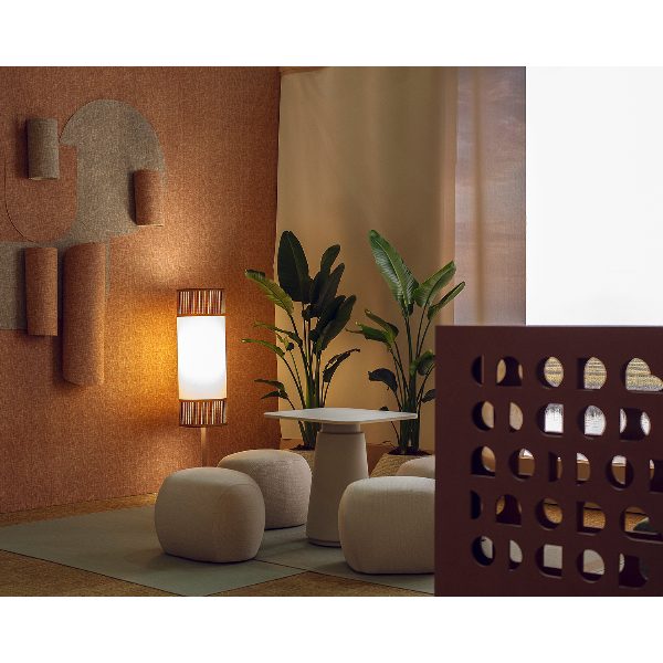 Tamíz Floor lampada da terra