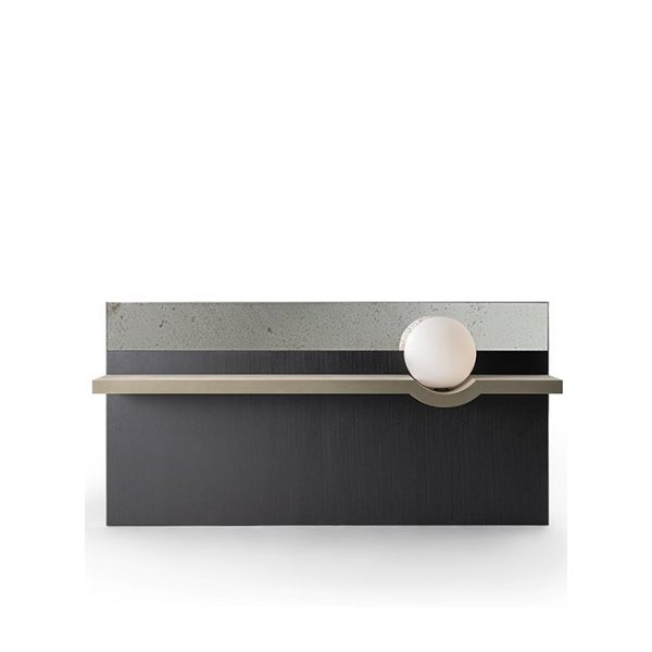 Stresa Mirror mensola con boiserie
