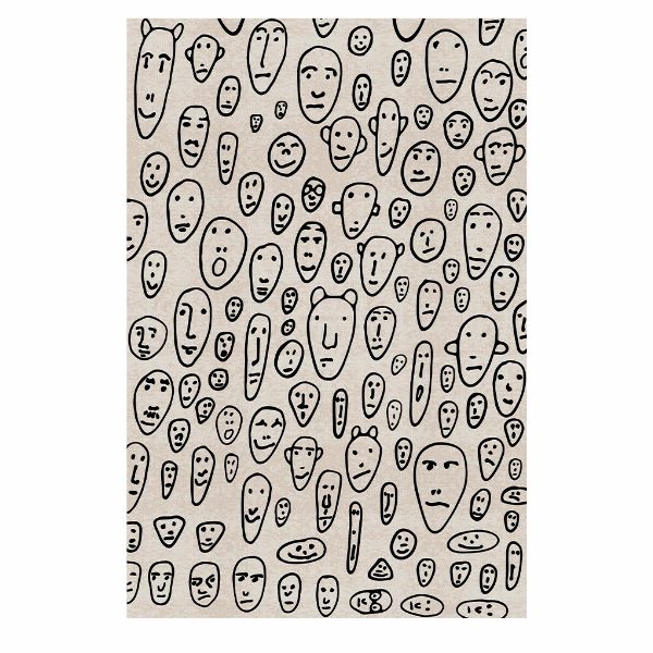 Floating Faces tappeto