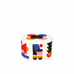 Home Design White M pouf