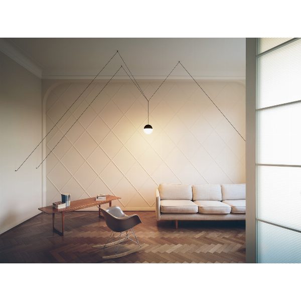 String Light Sphere lampada a sospensione