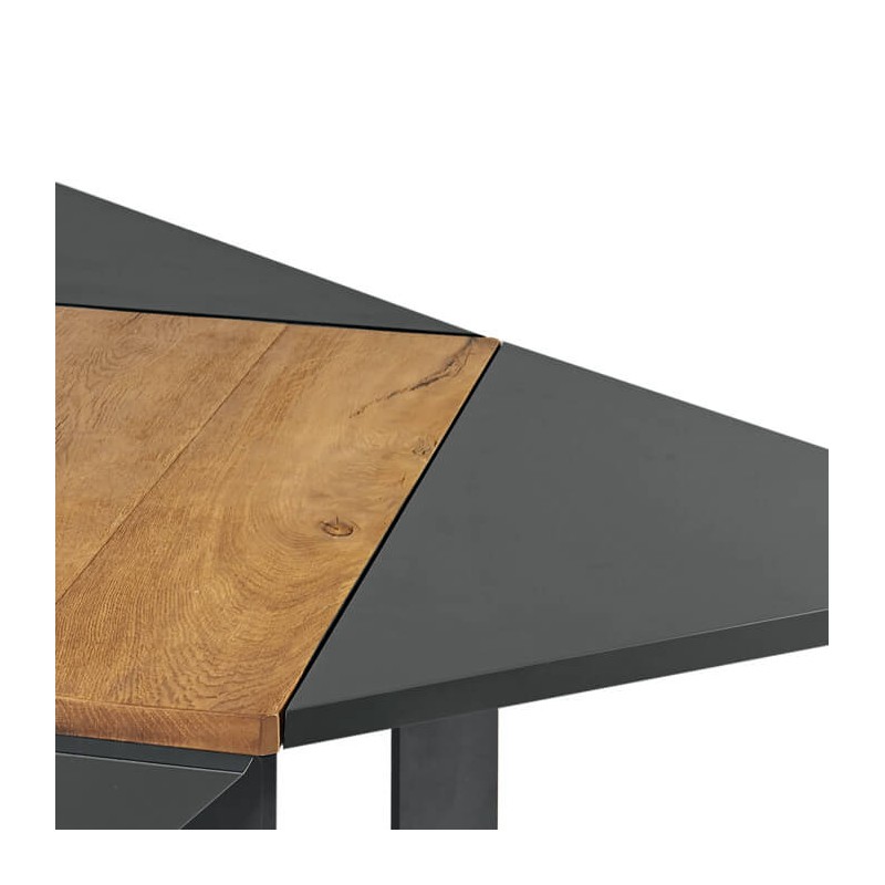 Tavolo LOTO 120 allung.  top wildwood...