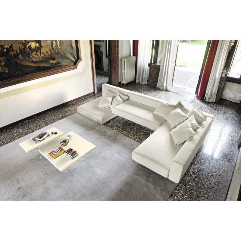 COFFEE TABLE AIR laccato quadrato L....