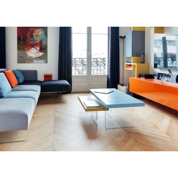 COFFEE TABLE AIR laccato quadrato L. 92 H. 41,4 - LAGO