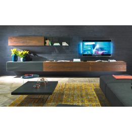 COFFEE TABLE AIR laccato quadrato L. 120  H. 41,4 - LAGO