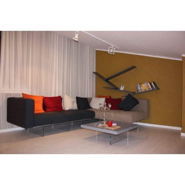 COFFEE TABLE AIR laccato L. 110,4  H. 28 - LAGO