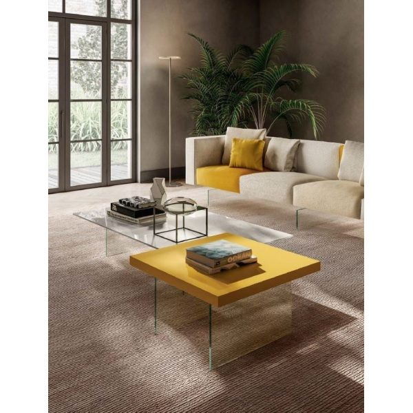 COFFEE TABLE AIR laccato  L. 110,4  H. 41,4 - LAGO