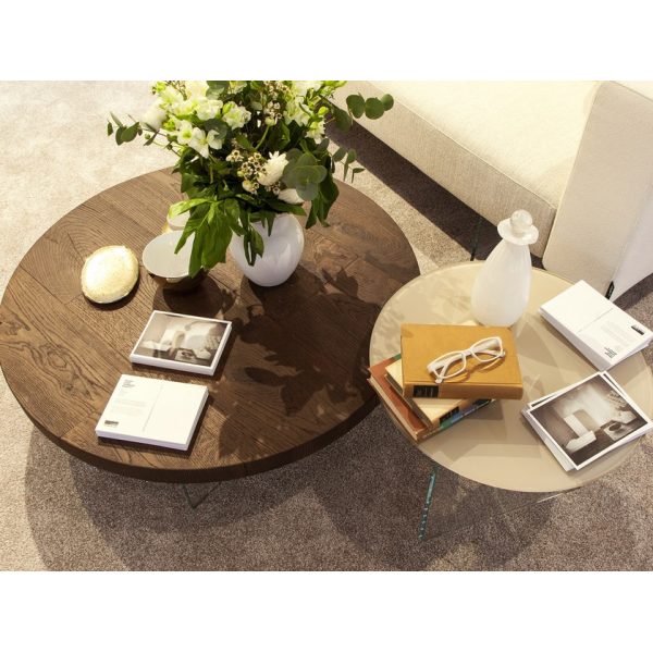 Coffee Table Air rotondo top wildwood diam. 120 x H. 41,4