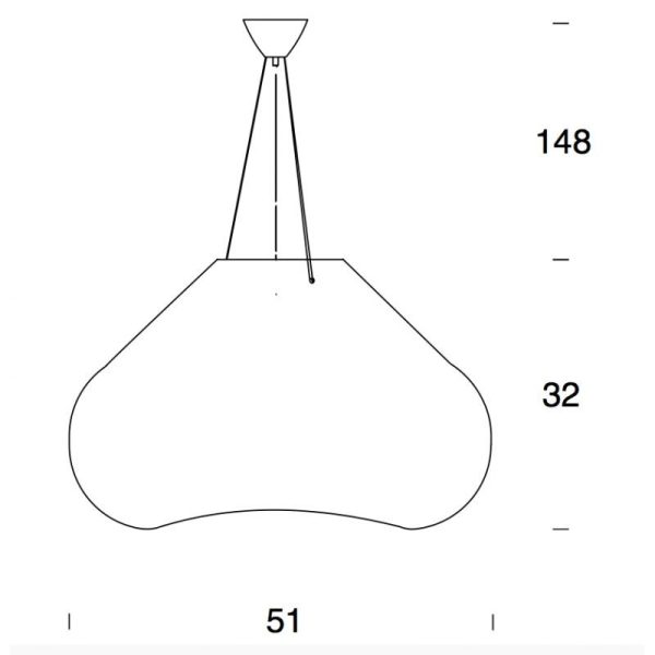 Lampada Sospensione BOLLA Grande - FontanaArte